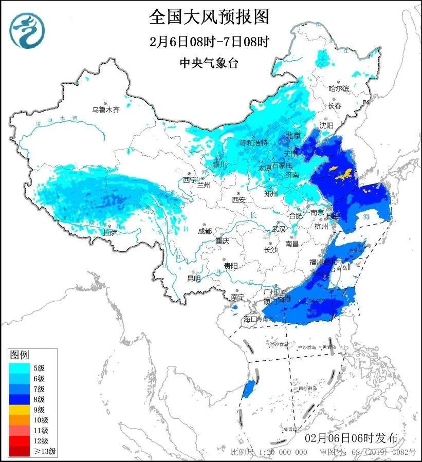 双预警齐发，蛇年首场寒潮来袭——一场突如其来的气温大跳水