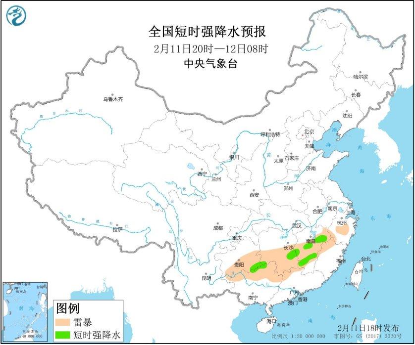 湖南一地白天28度晚上下冰雹