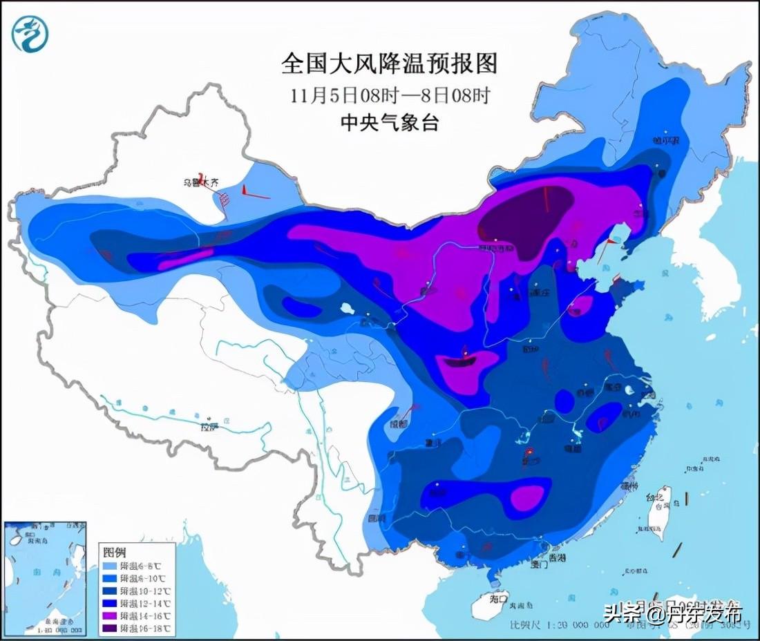 下周寒潮又来袭！气温剧烈震荡